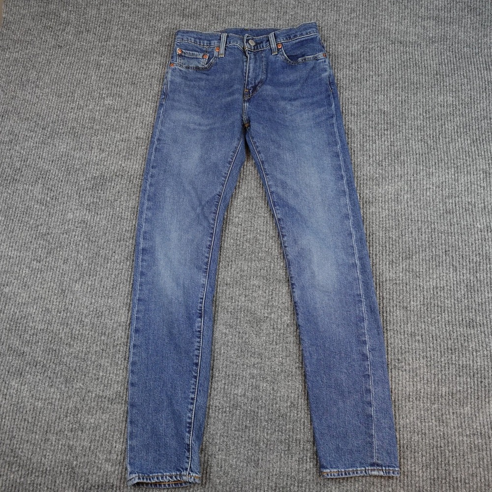 Levis Premium 510 Skinny Jeans Mens 29x32 (28x30) Blue Medium Wash Denim